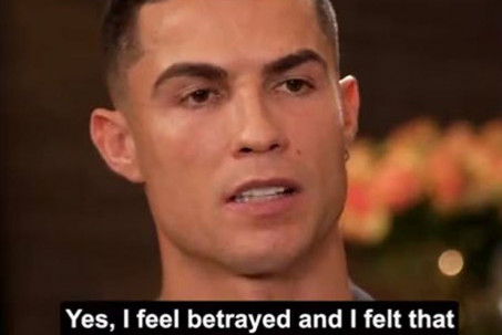 Ronaldo phỏng vấn gây sốc: Nói MU phản bội ép mình ra đi, khinh thường Ten Hag