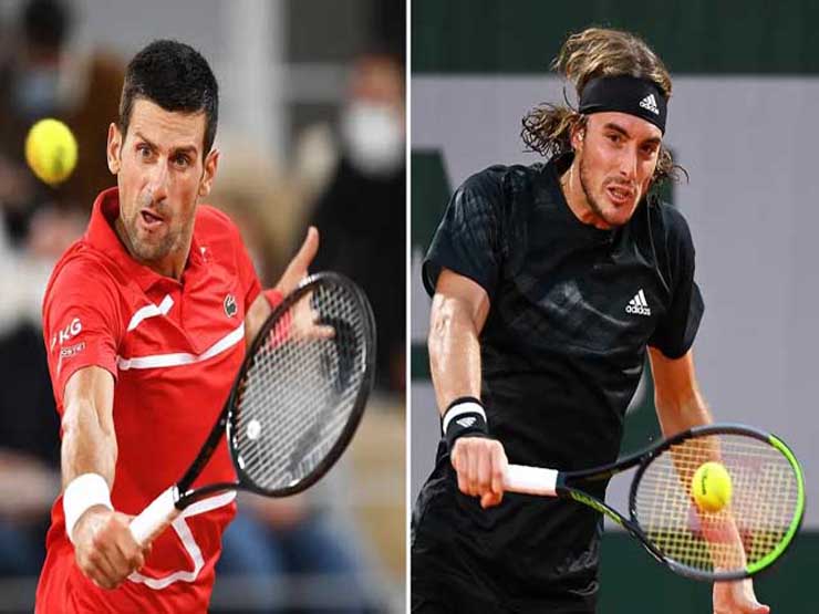 Video tennis Djokovic - Tsitsipas: 2 set chóng vánh, đẳng cấp màn ”đấu súng” (ATP Finals)