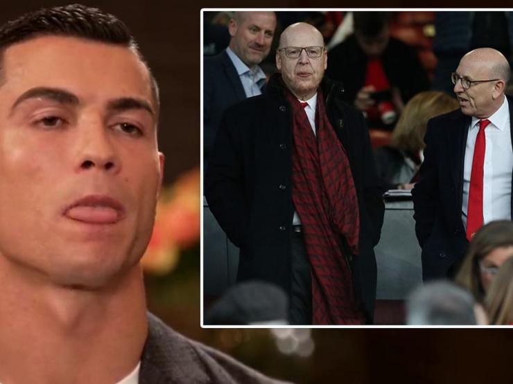 Ronaldo mắng nhà Glazer và MU hám tiền: ”Quỷ đỏ” phản ứng ra sao?