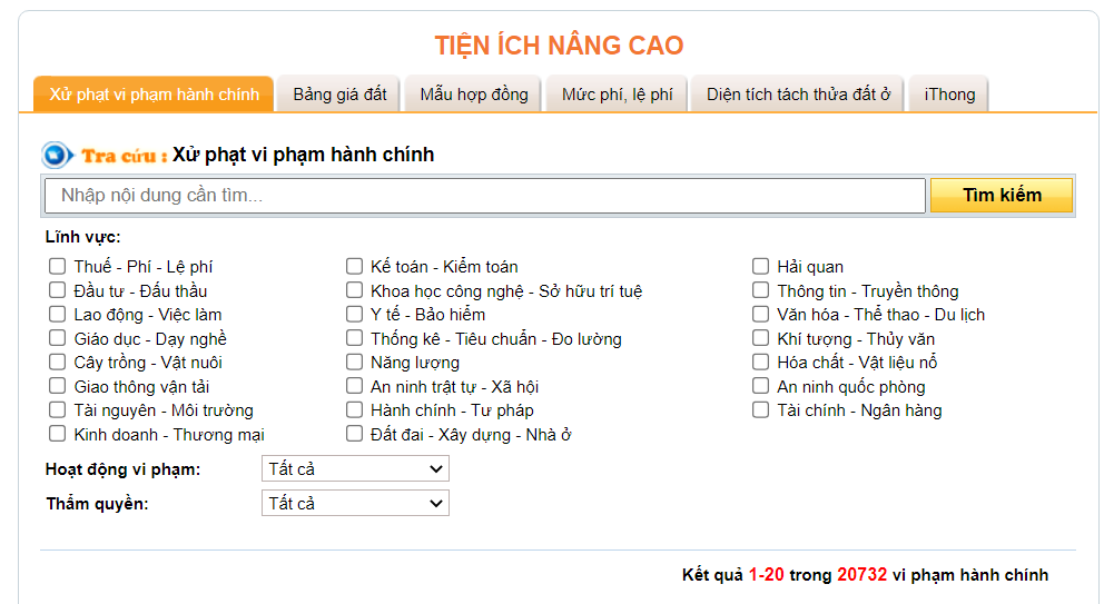 Tra cứu xử phạt vi phạm hành chính trực tuyến nhanh chóng, chính xác - 1