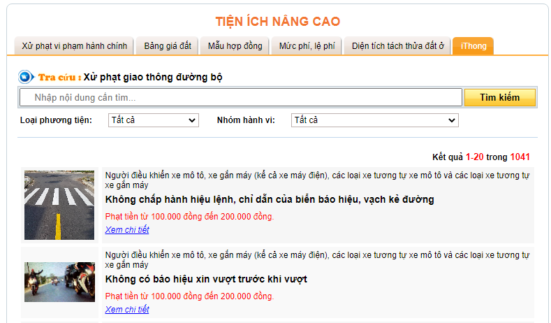 Tra cứu xử phạt vi phạm hành chính trực tuyến nhanh chóng, chính xác - 3