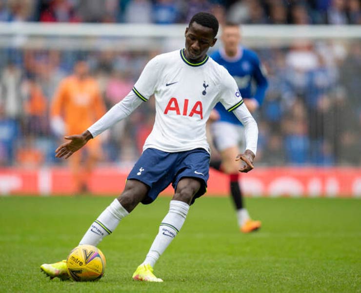 Pape Sarr đang thuộc biên chế Tottenham nhưng chưa ra sân nhiều do còn gầy