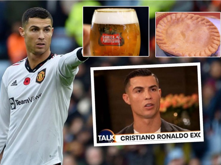 Đội hạng 6 tính gây sốc với Ronaldo, gạ MU đổi CR7 lấy bia và bánh ngọt