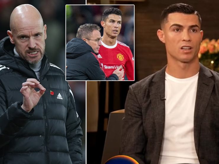 Bóng đá - HLV Ten Hag lộ diện, "Bố già" Rangnick lên tiếng sau khi bị Ronaldo bêu xấu