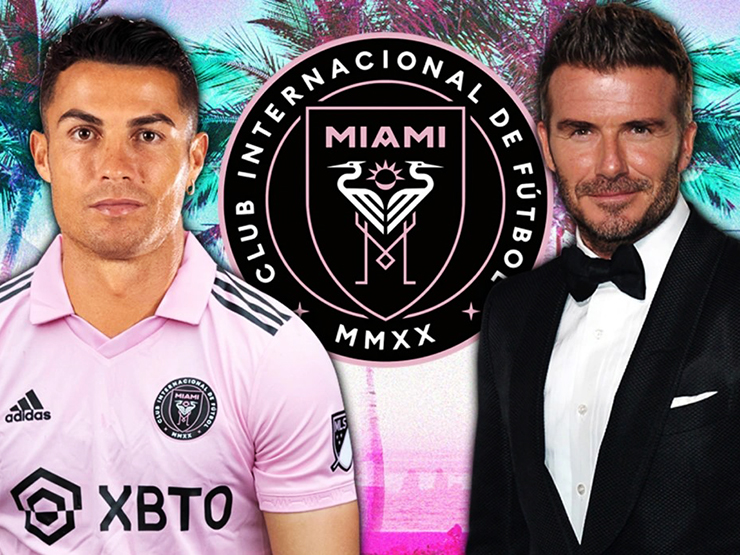 Bóng đá - Đội bóng của "chủ tịch" Beckham muốn mua Ronaldo, siêu sao phản ứng thế nào?