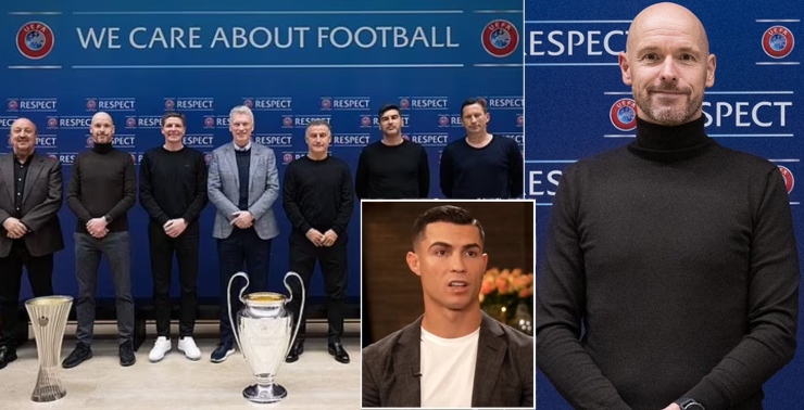 Ten Hag xuất hiện rạng rỡ giữa lùm xùm liên quan tới Ronaldo