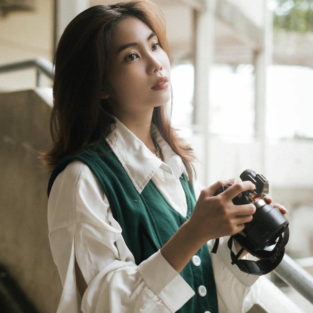 Nhoi Duyên khá bất ngờ với vẻ đẹp chuyển mình vào Thu của đoạn đường này dù trước đó đã đi qua rất nhiều mà không mấy ấn tượng. Ảnh: NVCC