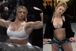 Thể thao - "Bông hồng thép" Miranda Cohen mặt xinh như búp bê, cơ thể chuẩn lực sĩ