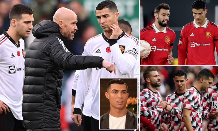 Mối quan hệ giữa Ronaldo với Ten Hag và cầu thủ MU đã đổ vỡ?