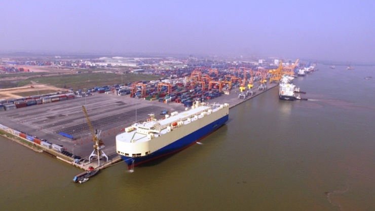 Cảng biển khu vực Hải Phòng có năng lực lên tới gần 130 triệu tấn hàng hóa thông qua năm 2019 
