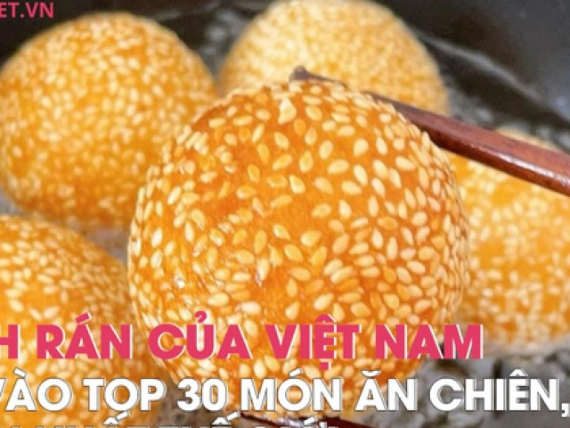 Ẩm thực - Bánh rán Việt Nam vào top 30 món ăn chiên, rán ngon nhất thế giới