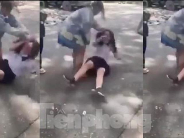 Giáo dục - du học - Nữ sinh trung học ở TPHCM bị 'đàn chị' đánh bầm dập trên đường