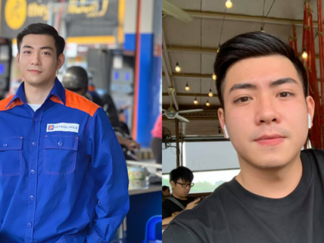 Bạn trẻ - Cuộc sống - Ngắm loạt ảnh của trai đẹp đổ xăng khiến dân mạng "đứng ngồi không yên"