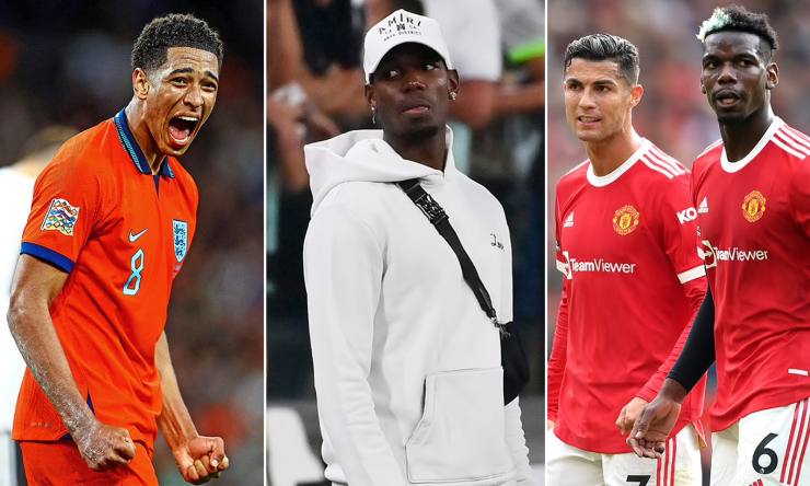 Pogba ấn tượng đặc biệt với Bellingham