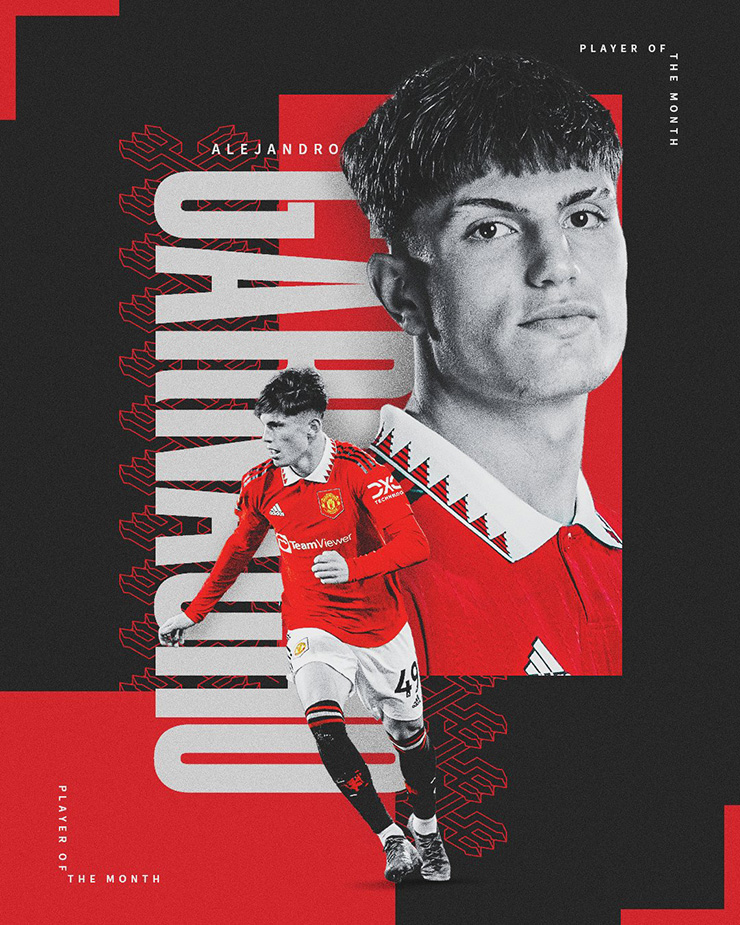 Garnacho được MU vinh danh