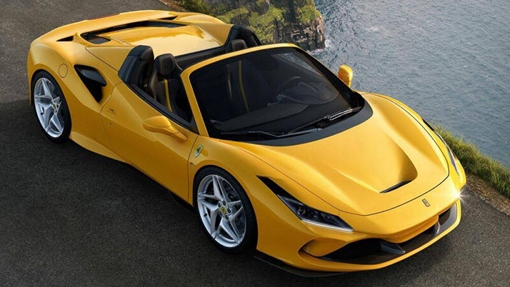 4. Ferrari F8 Spider (giá khởi điểm: 283.950 USD)
