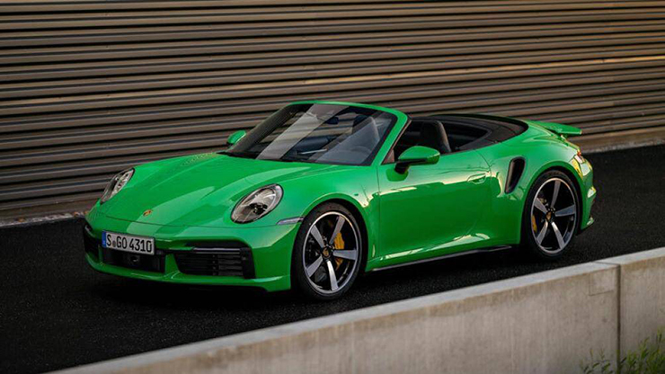 8. Porsche 911 Turbo Cabriolet (giá khởi điểm: 198.150 USD)
