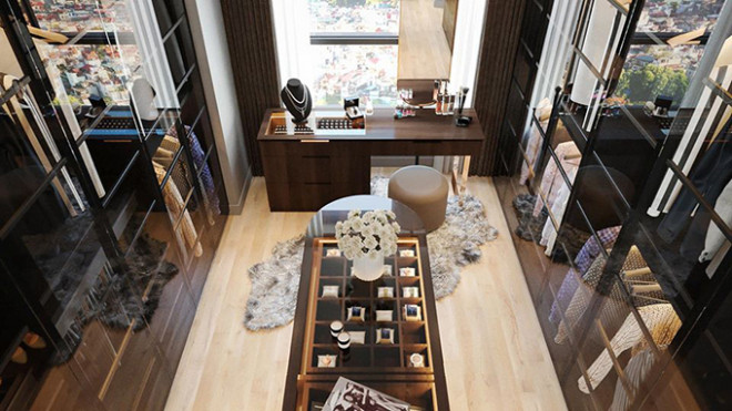 Toàn bộ nội thất trong ngôi nhà đều được nhập
khẩu, do chính Thành Trung tỉ mỉ chọn lựa