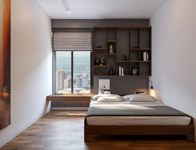 Mặc dù con gái lớn không ở cùng, nhưng Thành
Trung vẫn sắp xếp riêng cho bé một phòng để ở lại mỗi khi đến chơi
với các em.