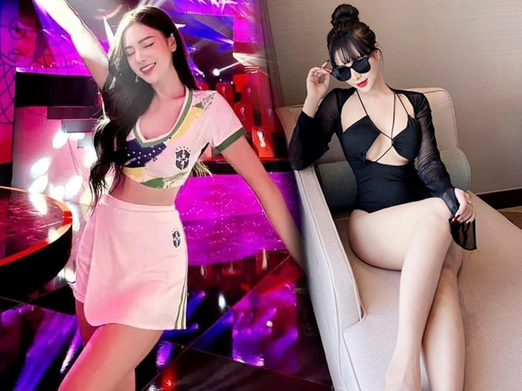 Bạn trẻ - Cuộc sống - Gái xinh mê tuyển Brazil nổi bần bật giữa dàn hot girl "Nóng cùng World Cup 2022"
