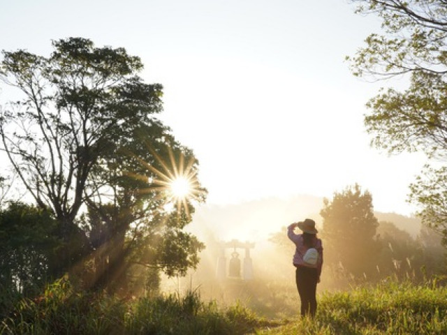 Du lịch - Mùa thu trên đỉnh Bạch Mã