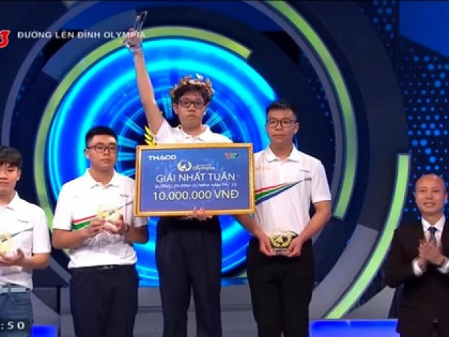 Giáo dục - du học - Đường Lên Đỉnh Olympia 23: "Người chơi hệ chuyên Anh" giành vòng nguyệt quế