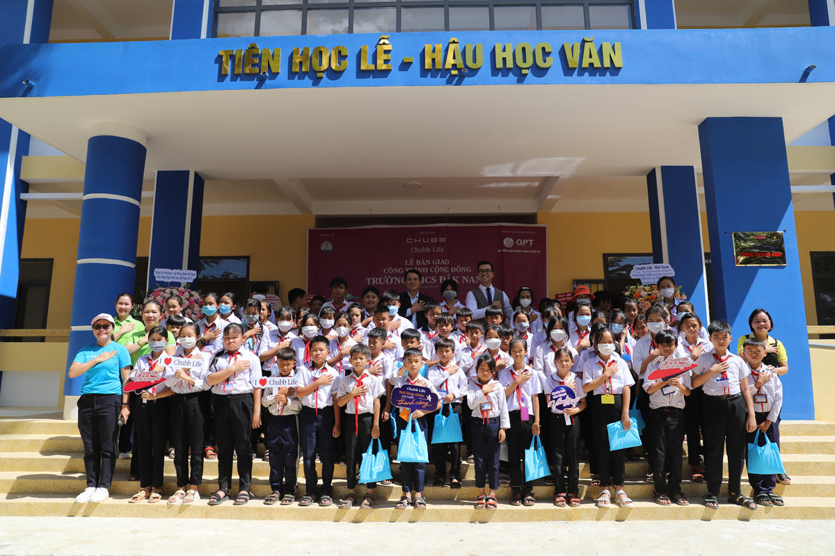Hành trình “Chubb Life vì thế hệ tương lai” tiếp nối với ngôi trường thứ 10 được hoàn thiện xây dựng - 2