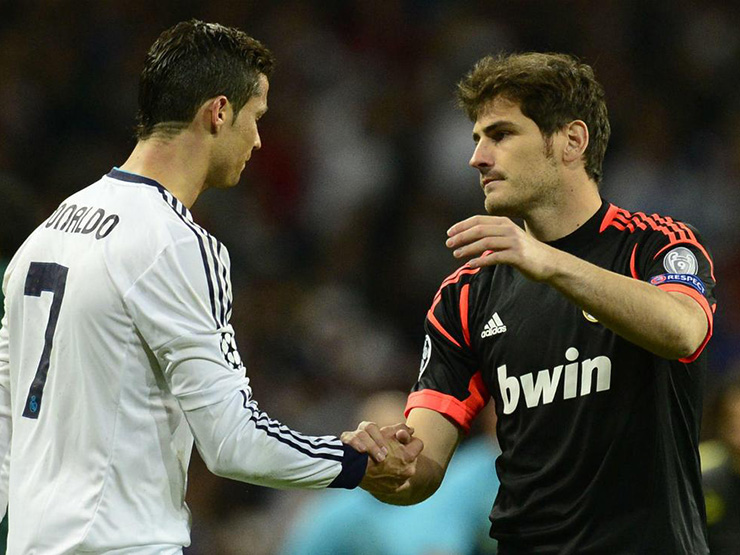 Ronaldo và Casillas từng giành nhiều vinh quang cùng nhau tại Real Madrid