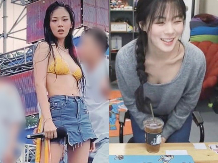 Giải trí - Nữ ca sĩ bị tuột dây áo trên sân khấu tiếp tục có hành động phản cảm khi livestream