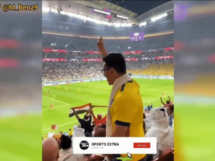 Thế giới - Video: Cổ động viên Ecuador chọc giận fan hâm mộ Qatar trên khán đài trận mở màn World Cup