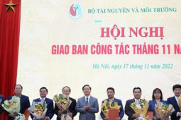 Tin tức trong ngày - Bộ Tài nguyên và Môi trường bổ nhiệm hàng loạt cán bộ