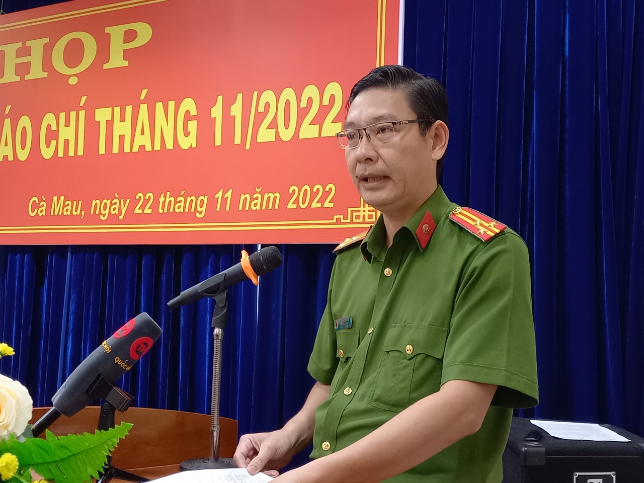 Thượng tá Phan Bửu Kiếm thông tin về vụ ngư dân bị hành hạ dã man