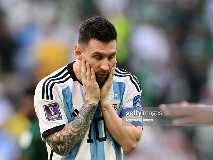 Bóng đá - Trực tiếp bóng đá Argentina - Saudi Arabia: Messi buồn bã, cú sốc quá lớn (World Cup) (Hết giờ)