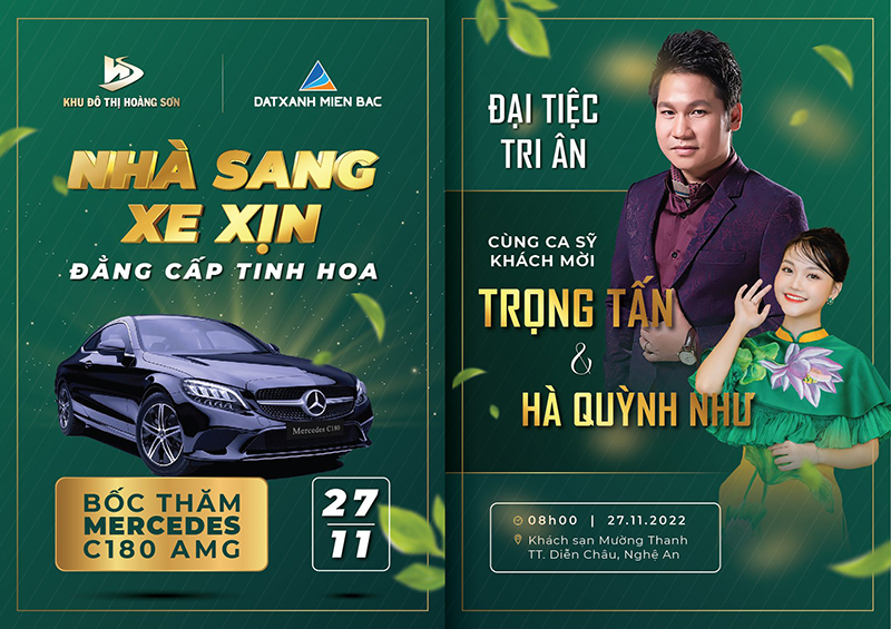 Đại tiệc tri ân chào đón hai khách mời tiếng tăm trong làng âm nhạc Việt Nam là nghệ sỹ Trọng Tấn và ca sỹ trẻ Hà Quỳnh Như