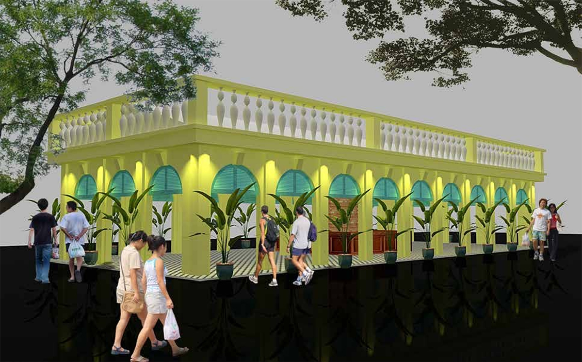 Khu vực Ngôi nhà chung sẽ được đặt ở giữa khu A và khu B