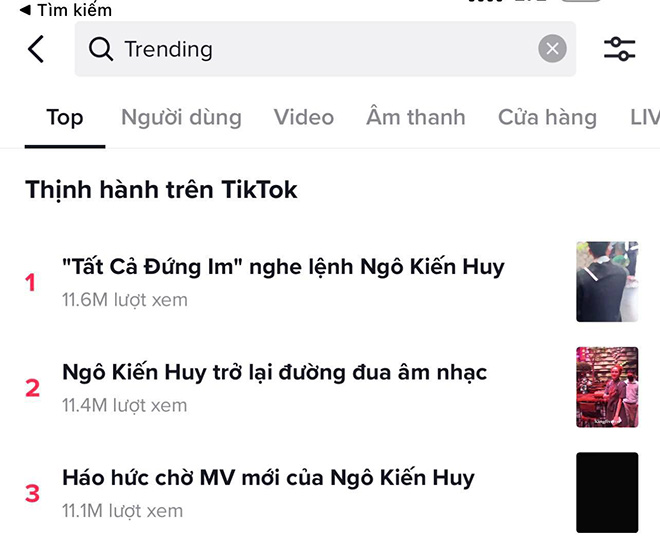 Ngô Kiến Huy lập thành tích &#34;khủng&#34;, lọt Top Trending khi vừa trở lại - 2