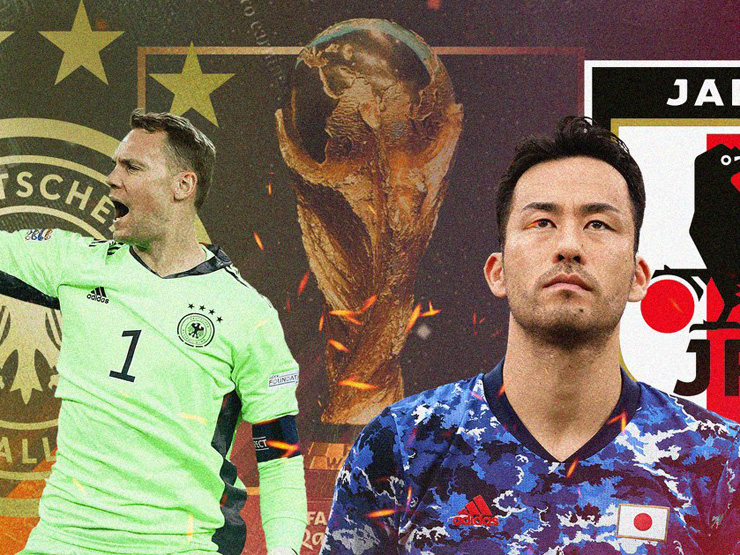 Trực tiếp bóng đá Đức - Nhật Bản: Chờ cơn địa chấn tiếp theo từ châu Á (World Cup)