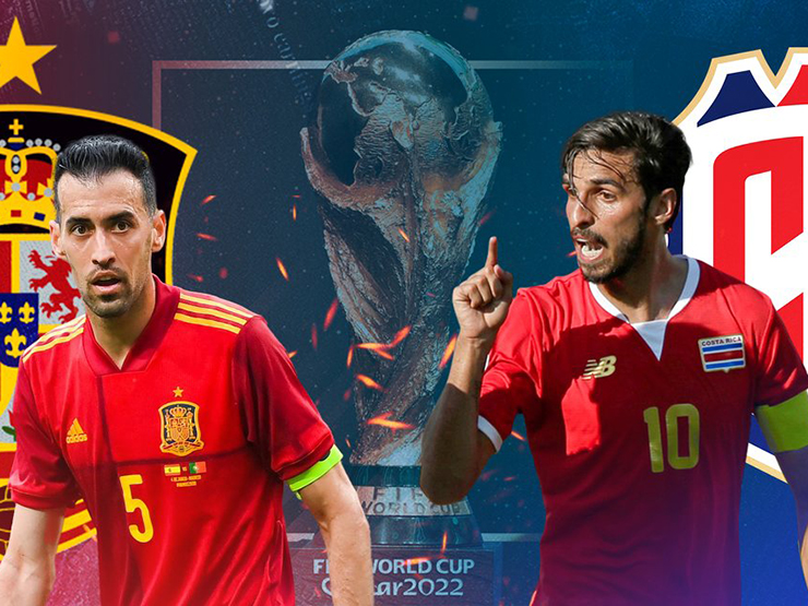 Trực tiếp bóng đá Tây Ban Nha - Costa Rica: ”Bò tót” thị uy sức mạnh (World Cup 2022)