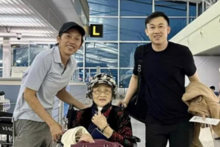 Hình ảnh Hoài Linh hom hem, già nua ở sân bay gây sốt