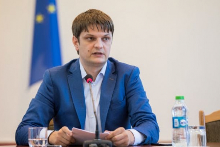 Phó Thủ tướng Moldova. Andrei Spinu năm nay 36 tuổi.