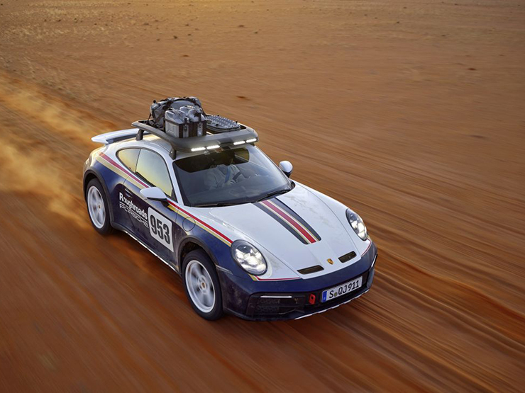 Porsche trình làng phiên bản 911 đặc biệt dành cho để giải đua Dakar - 7