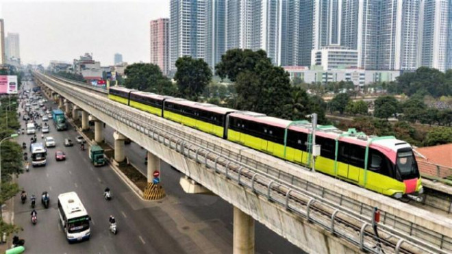 Tuyến đường sắt đô thị Nhổn - ga Hà Nội sẽ vận hành thử trong môi trường hạn chế từ ngày 5/12/2022