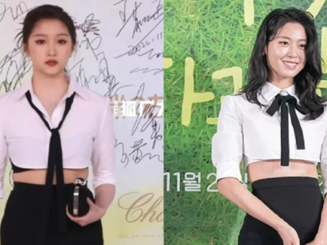 Thời trang - Đây là lý do khiến Quan Hiểu Đồng kém sắc hơn khi diện cùng trang phục với Seolhyun (AOA)