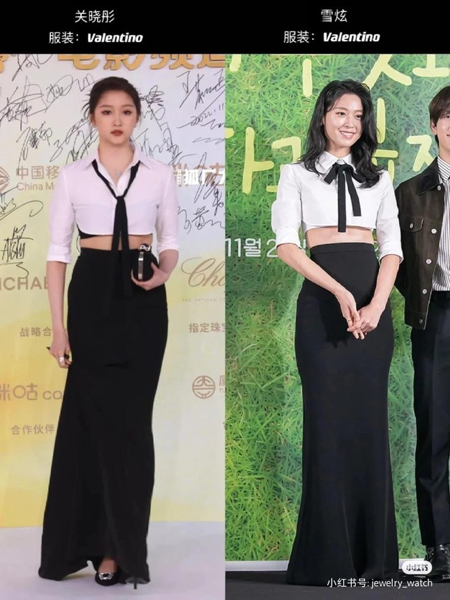 Khi đặt 2 nữ diễn viên cạnh nhau, cư dân mạng đành phải thốt lên: “Đúng là không so sánh, không có đau thương”.