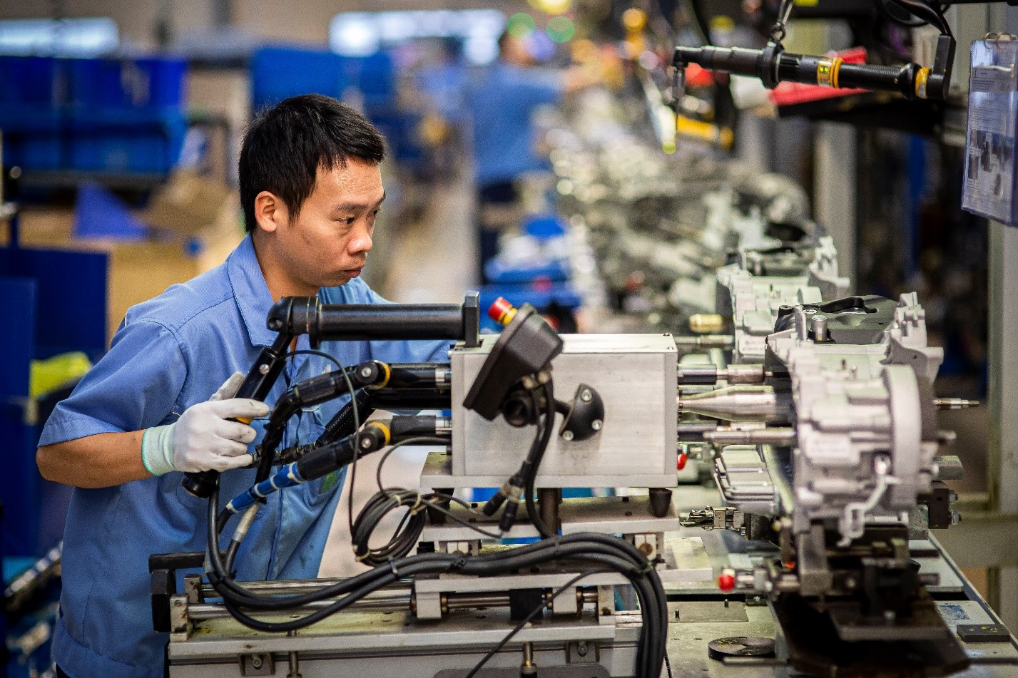 Nhà máy lắp ráp động cơ của Piaggio tại Việt Nam