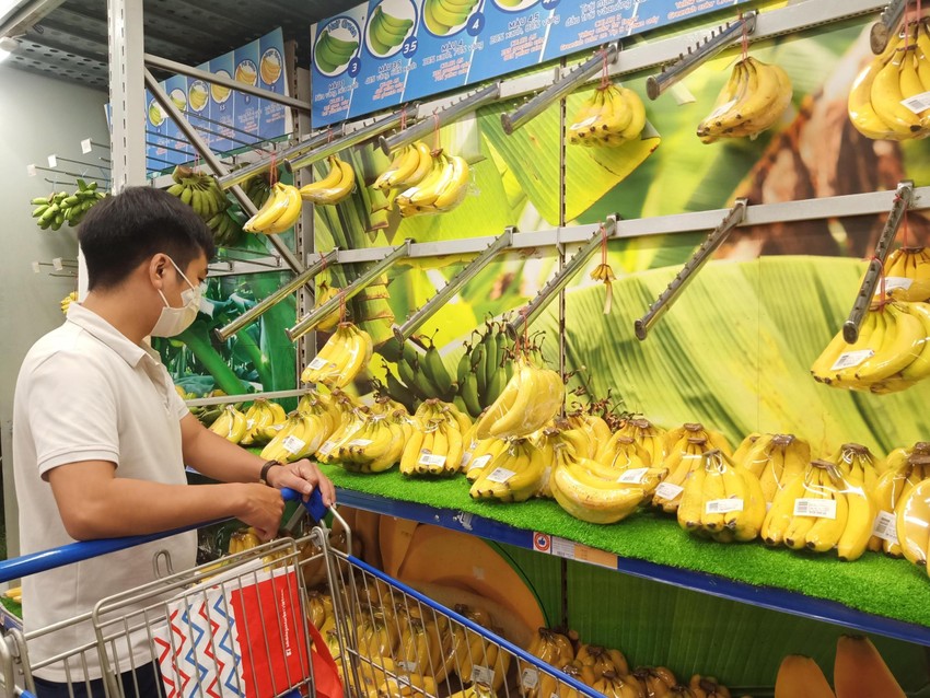 Chuối là thực phẩm tốt để ăn khi bạn thức đêm xem bóng đá. ẢNH: HẠ QUYÊN