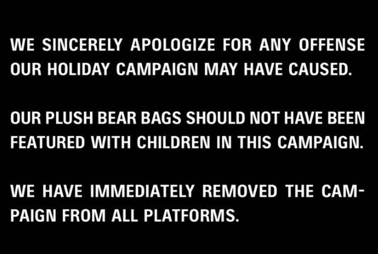Balenciaga gây sốc với quảng cáo trẻ em với gấu bông - 1