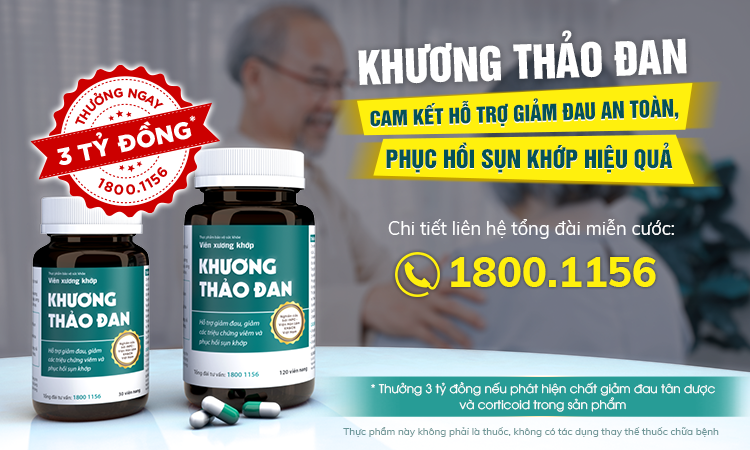 Viên khớp Khương Thảo Đan hộp 120 viên giá bao nhiêu, có công dụng gì và mua ở đâu uy tín? - 6