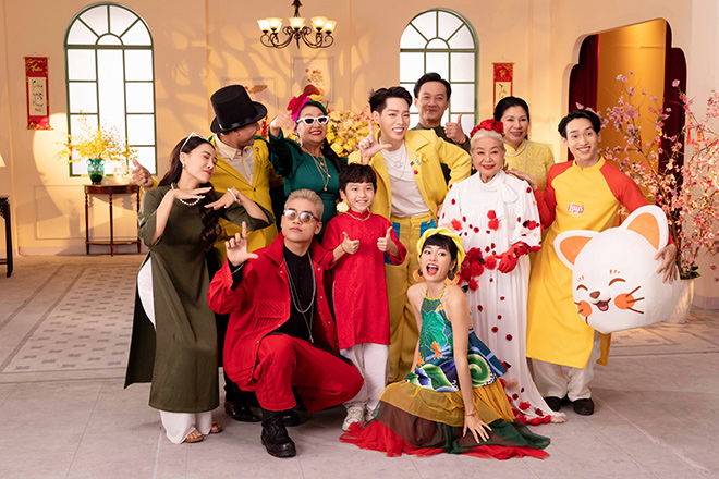 Hình ảnh náo nhiệt trong MV mới của Đức Phúc và GDucky