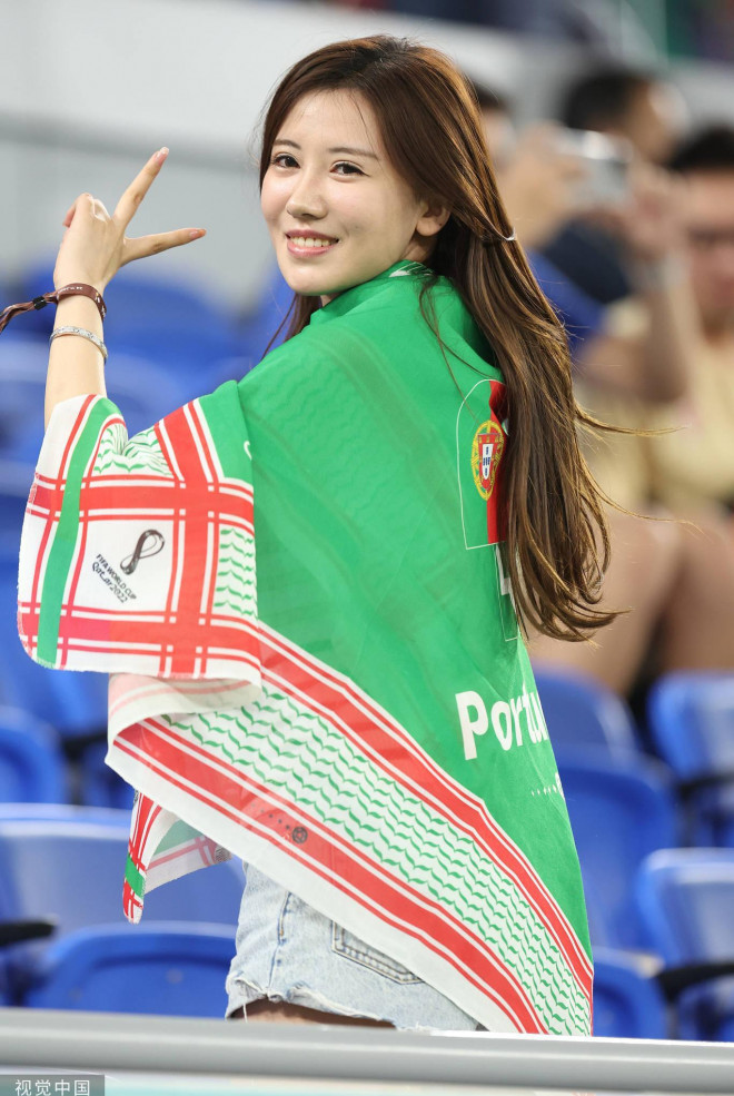 CĐV châu Á theo chân tuyển Bồ Đào Nha
trong trận đấu với Ghana vào rạng sáng nay